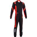 Sparco Kartoverall Thunder Advanced schwarz/rot Gr. S